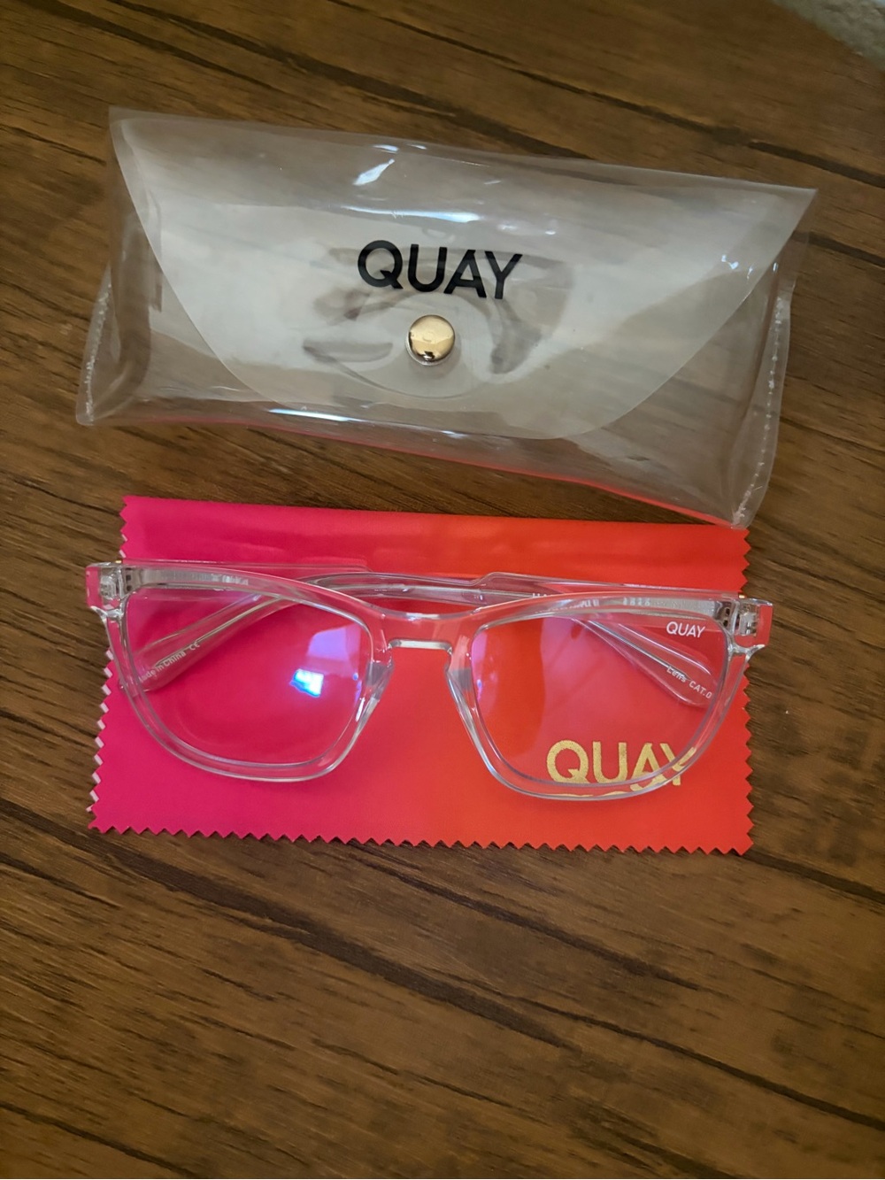 Quay Australia Clear Frame - HARDWIRE
